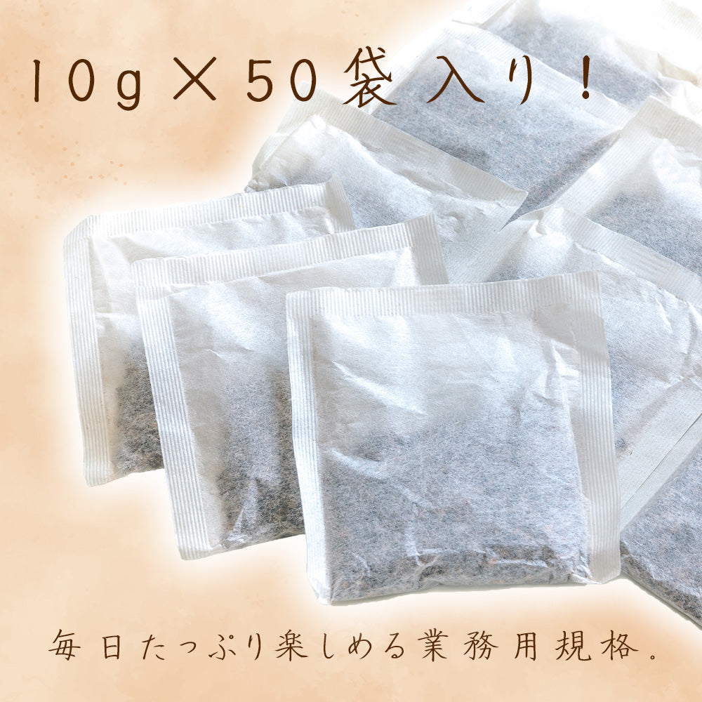 静岡茶 業務用麦茶 ティーパック 10g×50袋