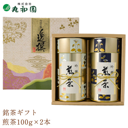 静岡茶 銘茶ギフト [Mｰ005] 煎茶 100g×2本