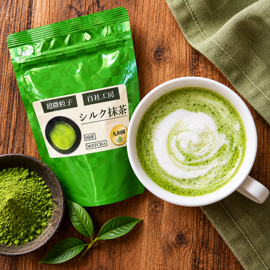 国産 超微粒子 シルク抹茶 粉末 matcha powder
