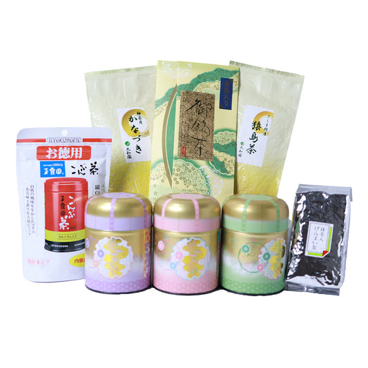 丸和園 お茶 6点セット 福袋 日本茶 煎茶 茶葉 セット ティーバッグ 飲み比べ