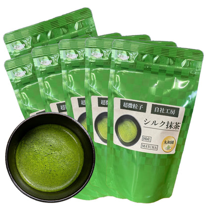 国産 超微粒子 シルク抹茶 粉末 matcha powder