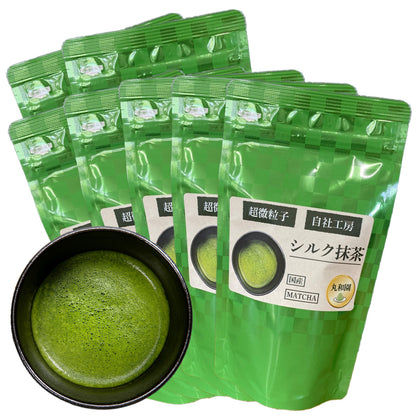 国産 超微粒子 シルク抹茶 粉末 matcha powder