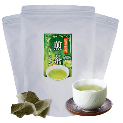 煎茶ティーパック　7ｇ300個入（ひも無タイプ）